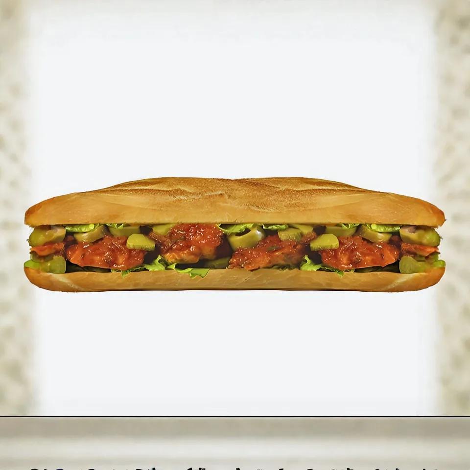 Sandwich Saucisse De Poulet