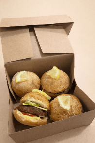 Mini cheese Burger 4 Pièces