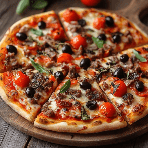 Pizza Viande Hachée