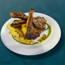 Côte d'Agneau et Parfumée au Romarin