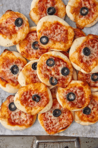 Mini pizza gourmandes 10 pièces