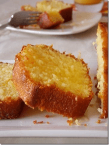 Cake moelleux nature