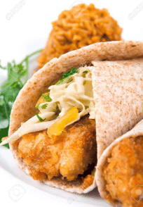 Tacos Poulet Pané
