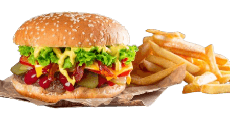 Assiette Hamburger