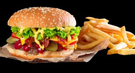 Assiette Hamburger