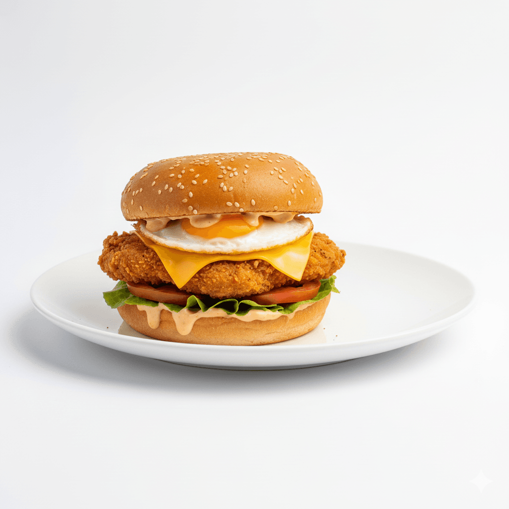 Chicken crispy burger