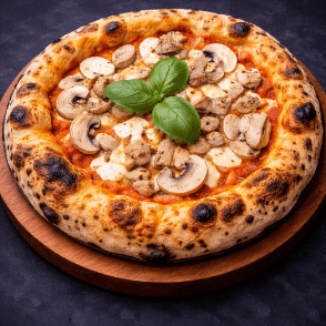 Pizza Poulet Champignons