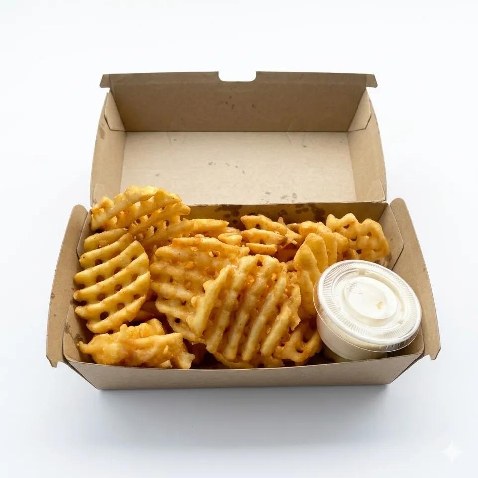 Waffle Fries Birria Chicken