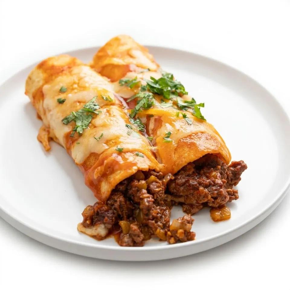 Enchiladas Birria Poulet Pané