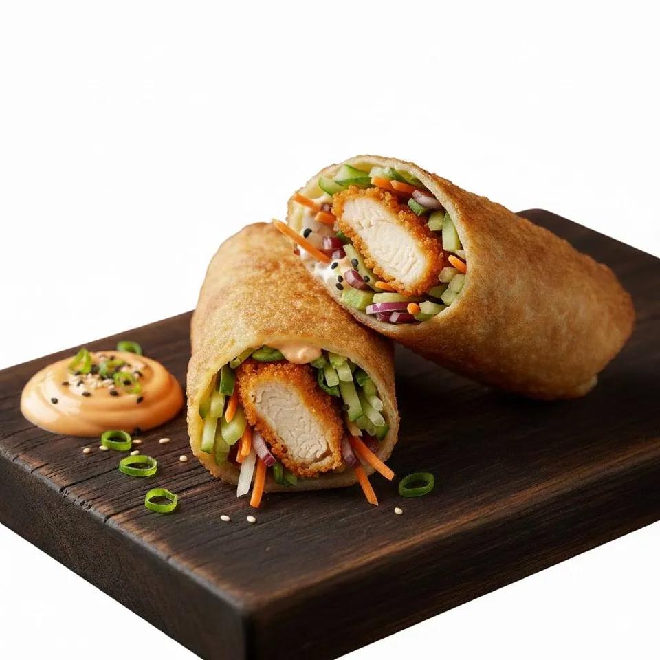 Burrito Poulet Pané