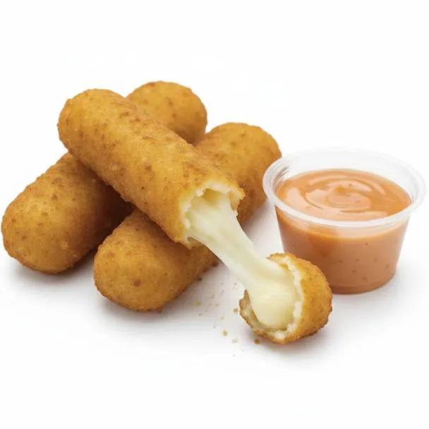 Crispy mozzarella