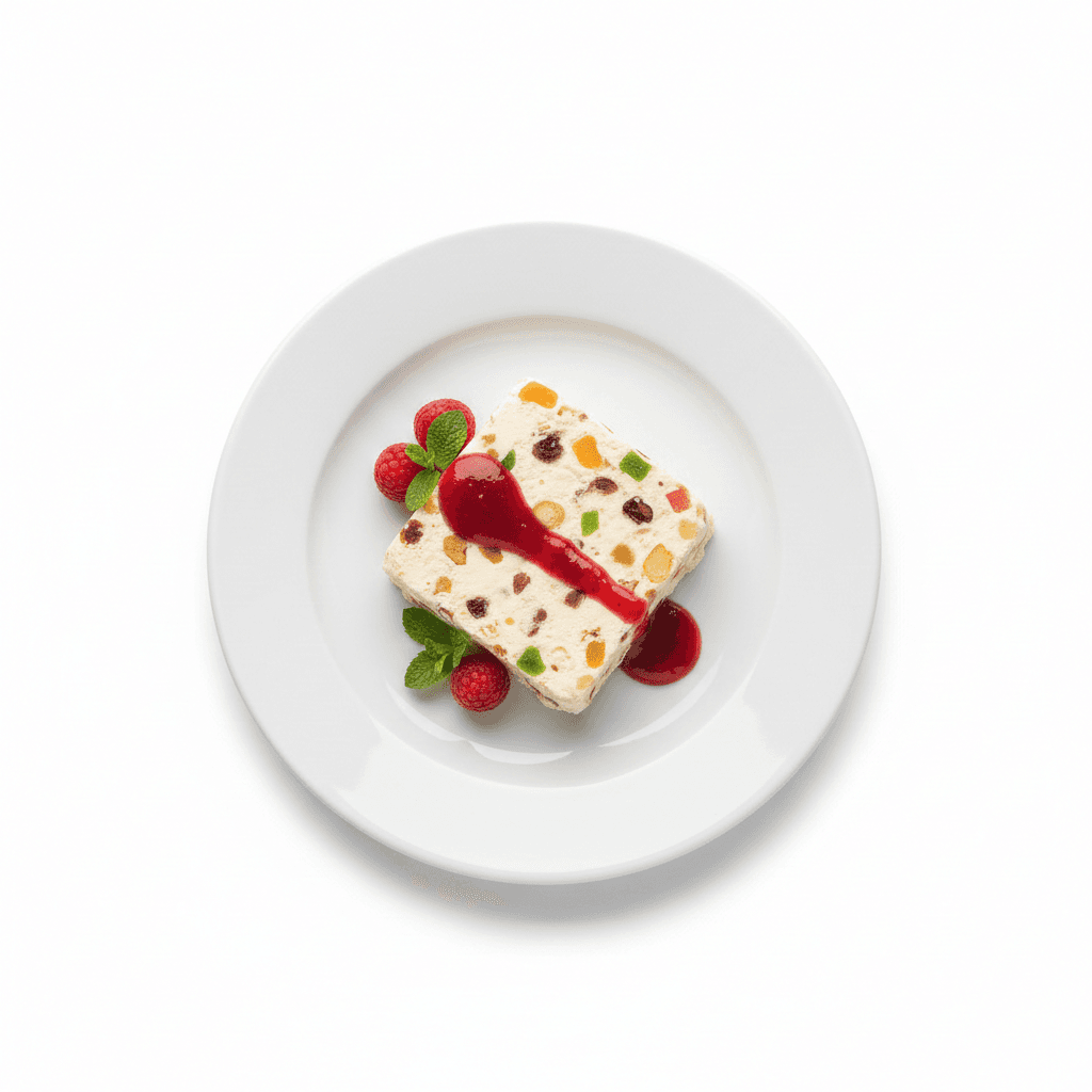 Nougat glacee