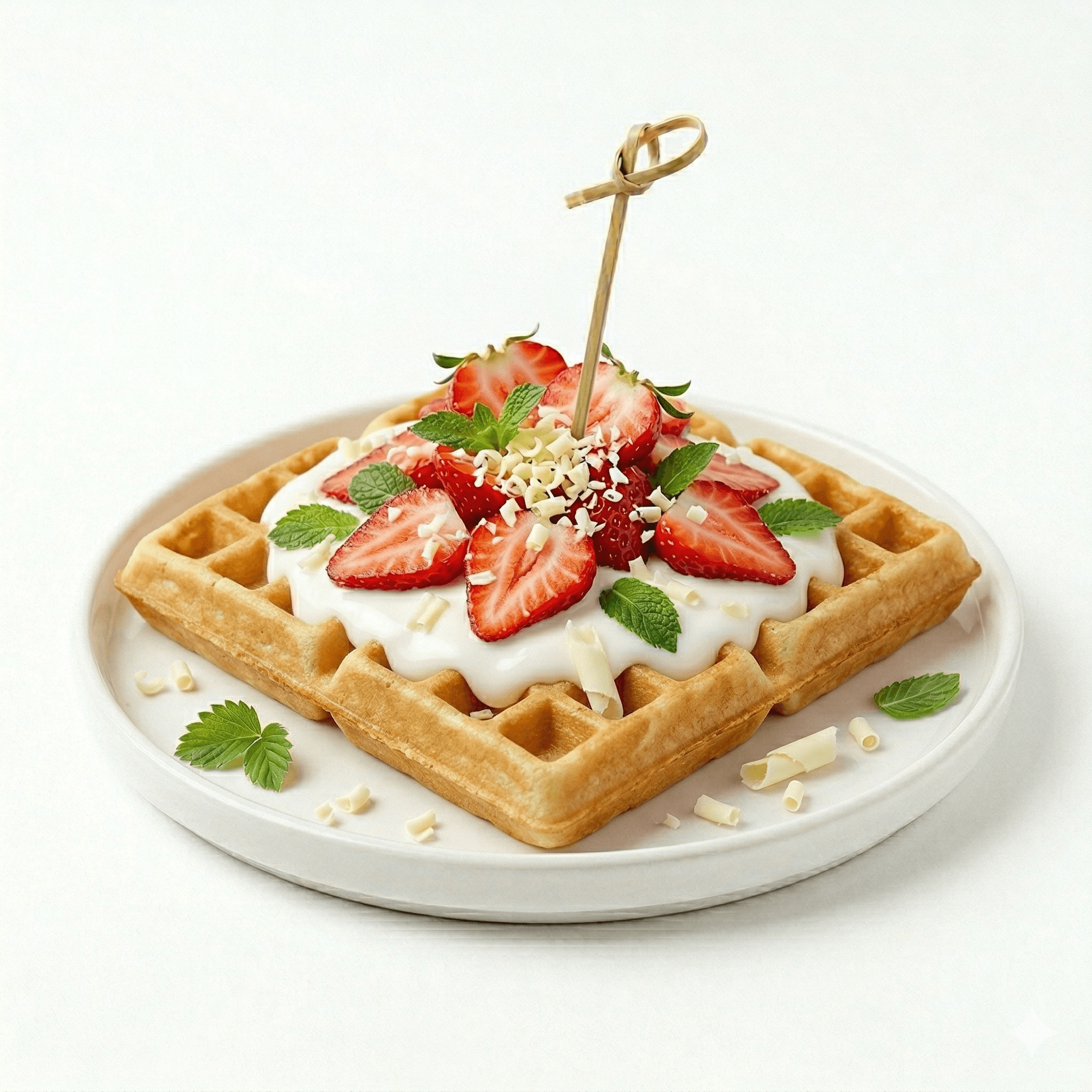 Gaufre Fraise