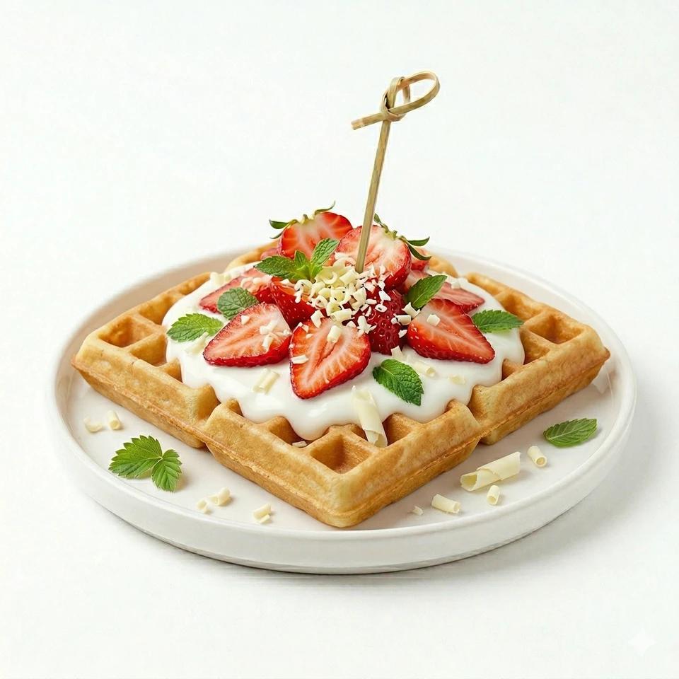 Gaufre Fraise