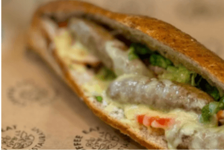 Sandwich Merguez Maison