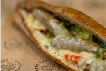 Sandwich Merguez Maison