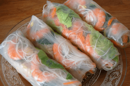 Rouleaux de Printemps Crevettes