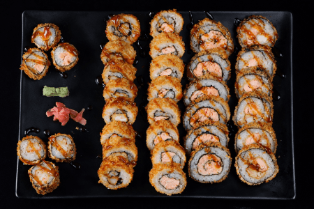 Large Crunchy Box 36pcs (2 Salade de choux offerte)