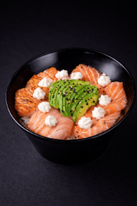 Chirachi Duo Saumon & Saumon Tataki Avocat Fromage