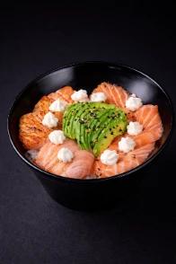 Chirachi Duo Saumon & Saumon Tataki Avocat Fromage