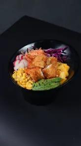 Poke Crevette Tempura