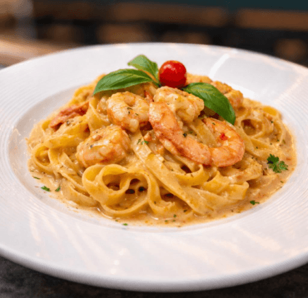 Spaghetti Aux Crevettes