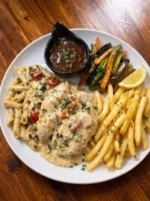 Escalope à La Crème