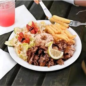 Plat Chawarma Poulet