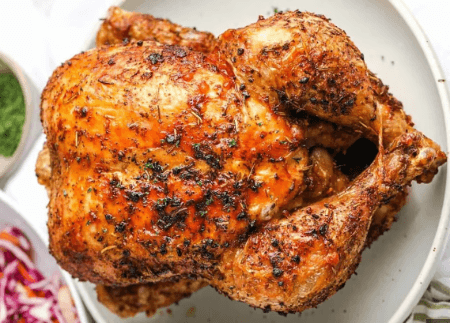Poulet Entier Braisé