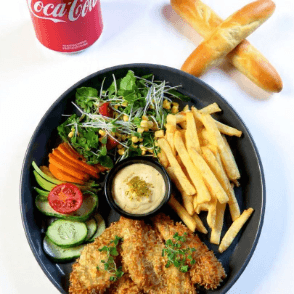 Plat Escalope Panée