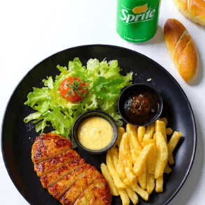 Plat Escalope Sautée