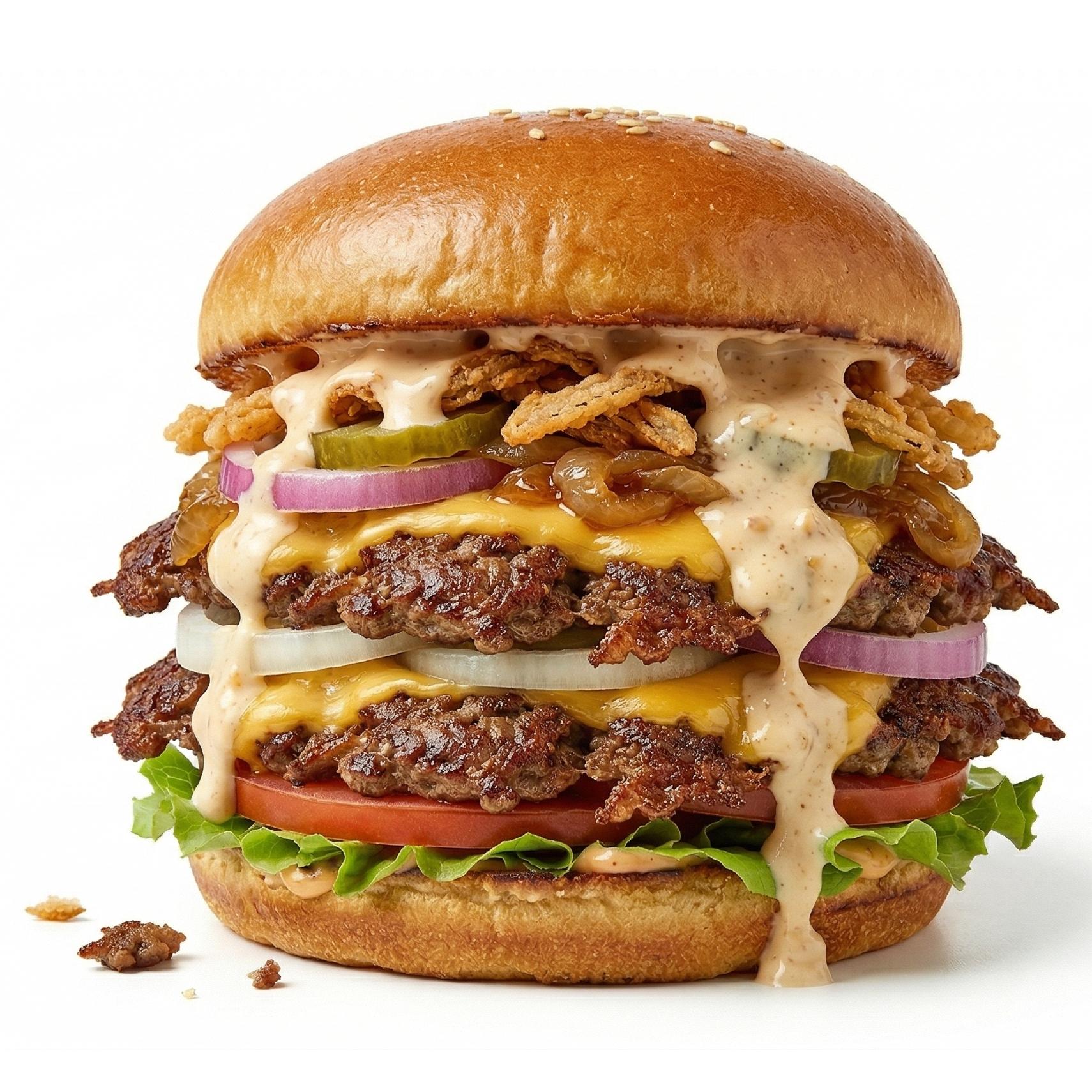 Burger Triple Chezy