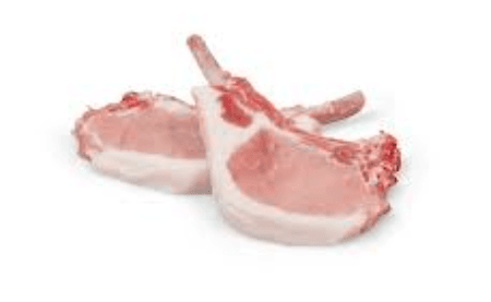 1/2 Kg Côtelette de Porc crue
