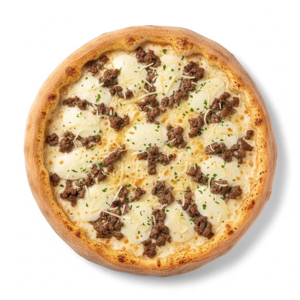 Pizza Américaine Blanche