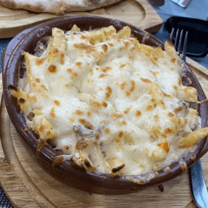 Pasticcio dinde fumée + Boisson