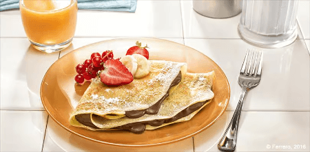 Crêpe Nutella Banane + Jus
