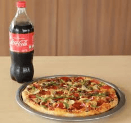 Pizza +Soda