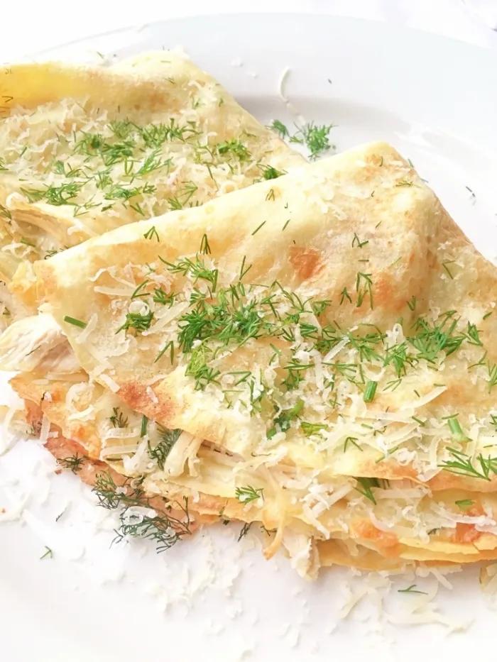 Crêpe Saumon Pesto