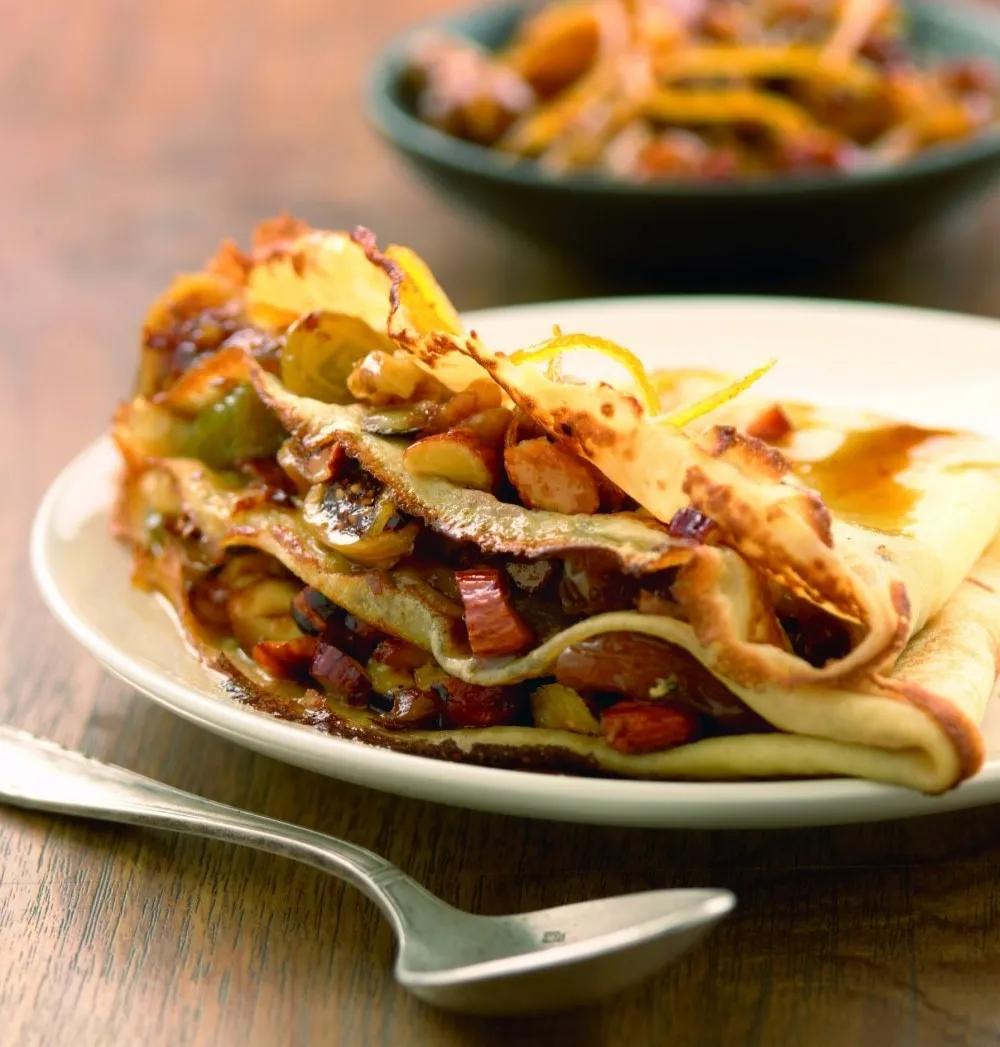 Crêpe Nutella-Fruit Sec