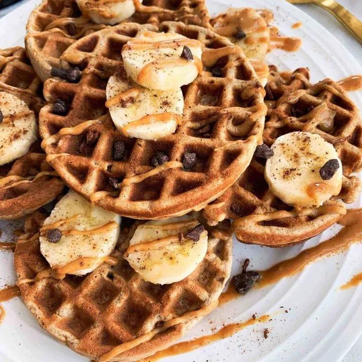 Gaufre Delice Cacahuéte-Banane