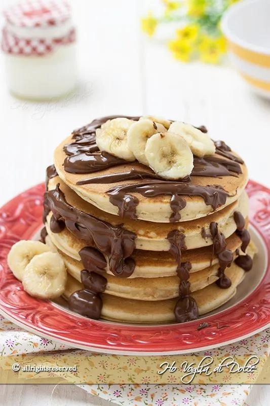 Pancake Nutella Banane/Fraises