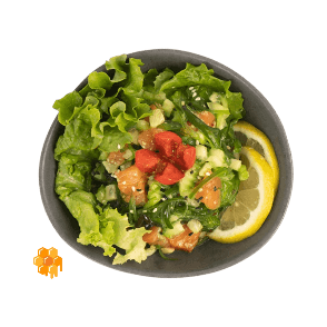 Goma Wakame avec Saumon