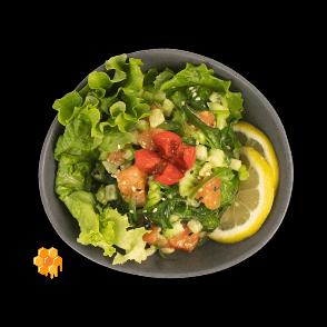 Goma Wakame avec Saumon