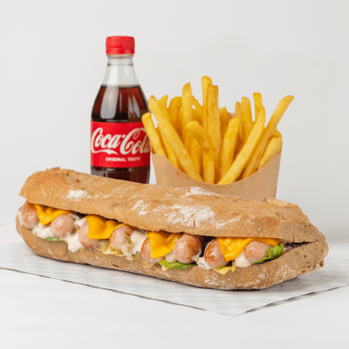 Menu Sandwich Chicken sausage