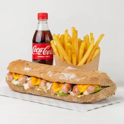 Menu Sandwich Chicken sausage