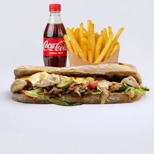 Menu Sandwich Chick'N'Greens