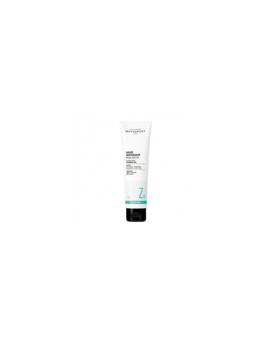 Novexpert Gelee Moussante Peau Nette Trio Zinc 150Ml