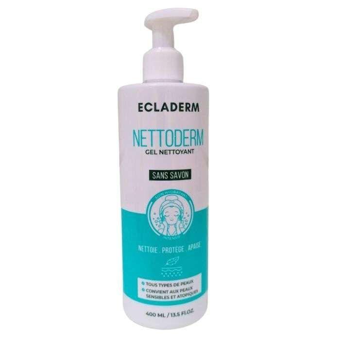Ecladerm Nettoderm Gel Nettoyant 400Ml