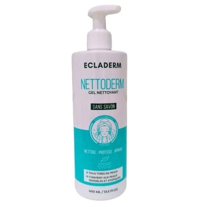 Ecladerm Nettoderm Gel Nettoyant 400Ml