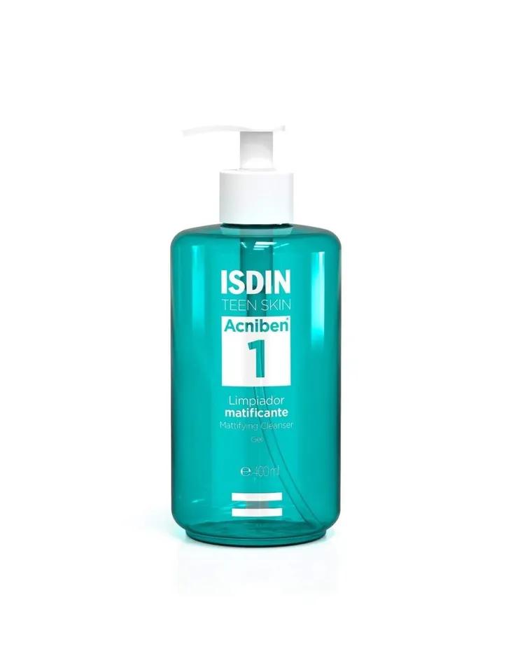 Isdin Acniben 1 Oily Skin Mattifying Cleanser Gel 400Ml